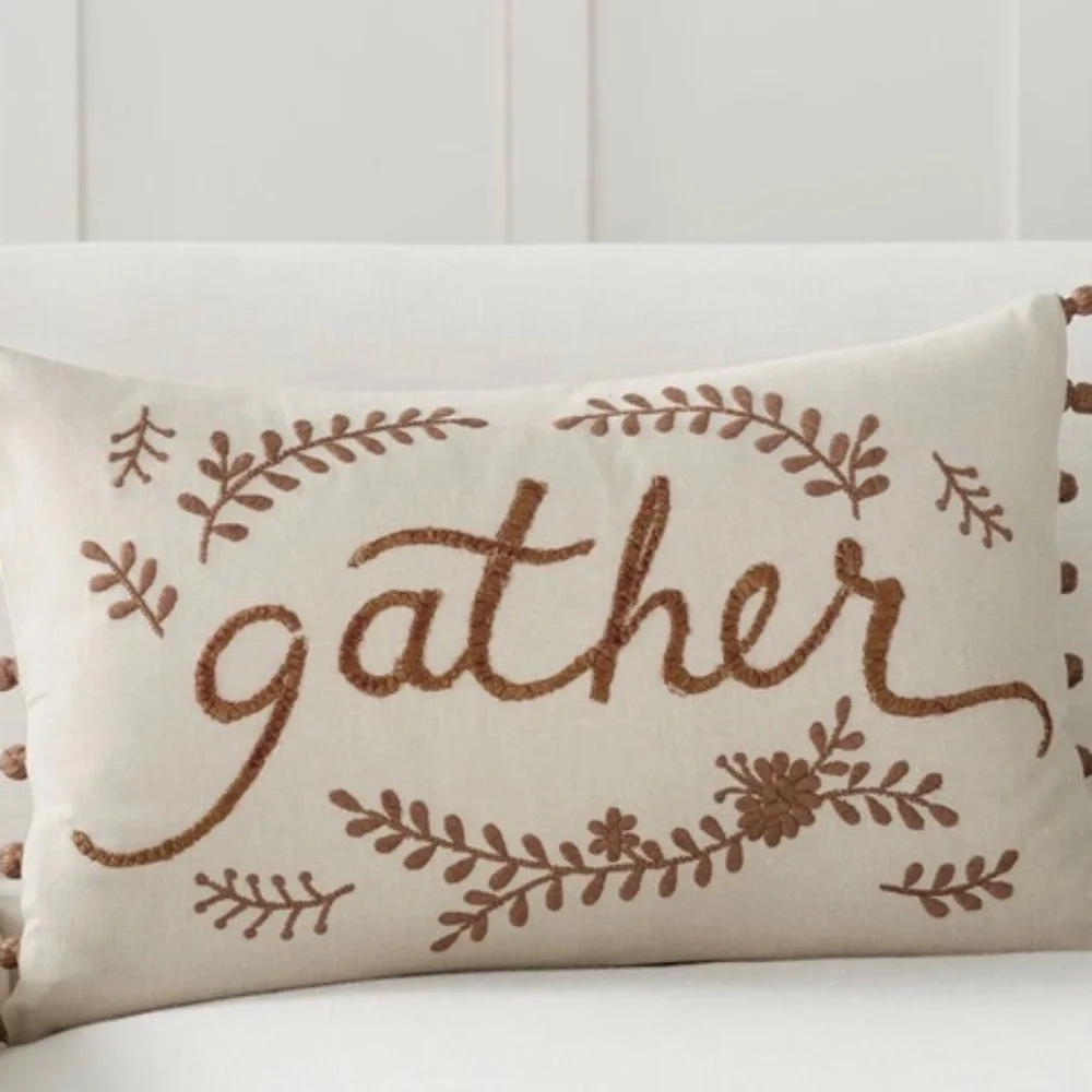 Pottery Barn GATHER Pillow Cover, NWT - Picture 1 of 3